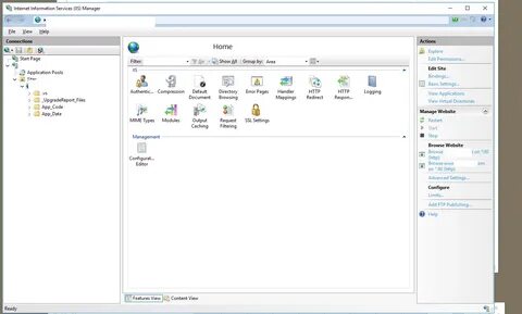 Веб сайты iis