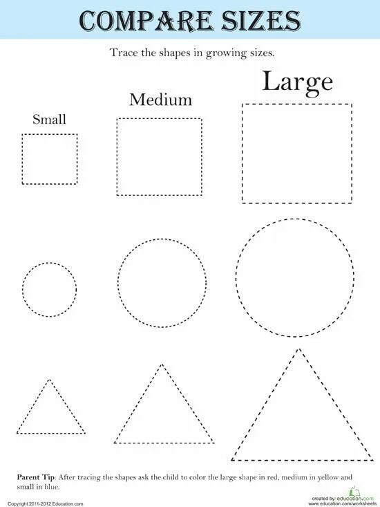 Compare small. Shapes worksheets. shapes задания для доу. worksheet size small medium big. shapes worksheets for kids.