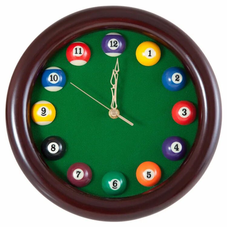 Часы шарова. Часы weekend Billiard Company. Часы настенные. Настенные часы "бильярд". Круглые предметы.