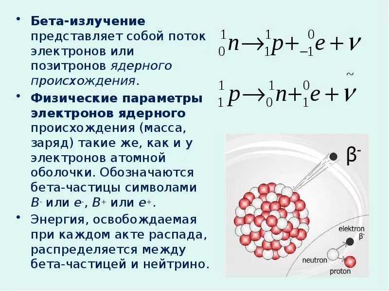 Излучение электронов это. Бета частицы радиация. Бета (β) излучение. Бета распад поток электронов. Что представляет собой бета излучение.