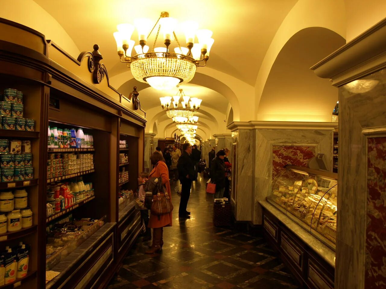 Гастрономы москвы карта