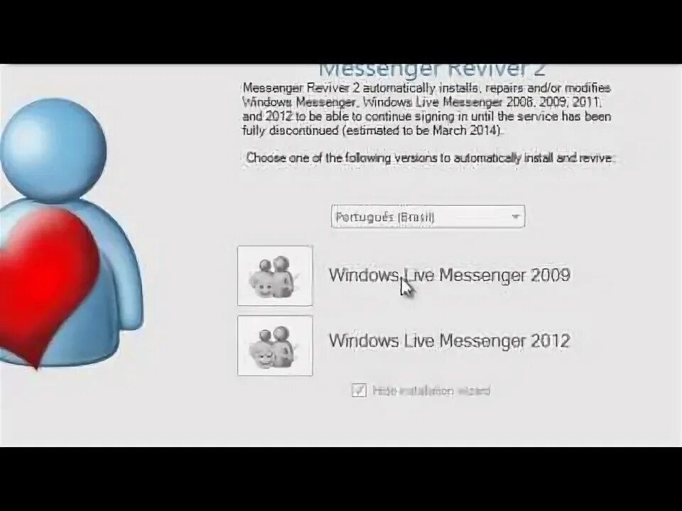 Install messenger. Install messenger