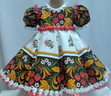 Детские народные платья