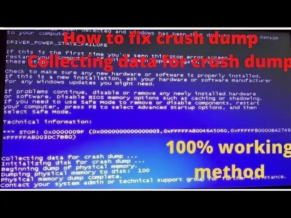 Collecting data for crash. Disk for crash dump windows 7. stop с000021а fatal system error.