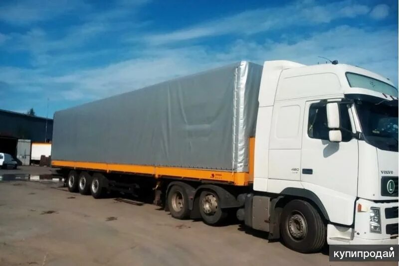 Фура 20 тонн с прицепом. Фура 20 тонн с прицепом. Тентованный полуприцеп 20 тонн. Длинномер с кониками. Фура 20 тонн с прицепом.