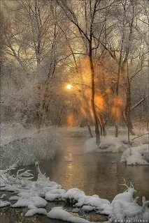 Доброе ноябрьское утро природа