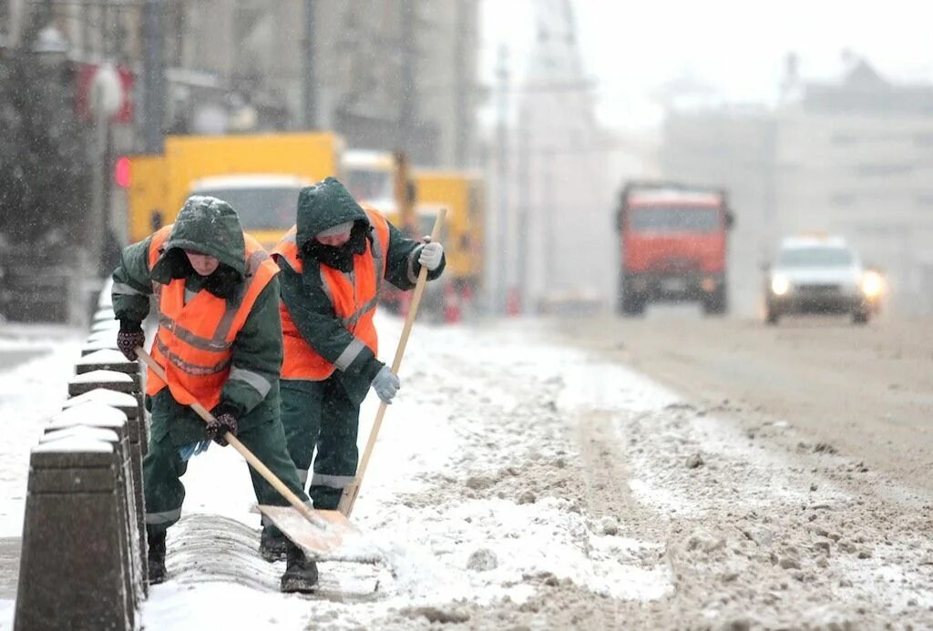 Дорожный уборка работа