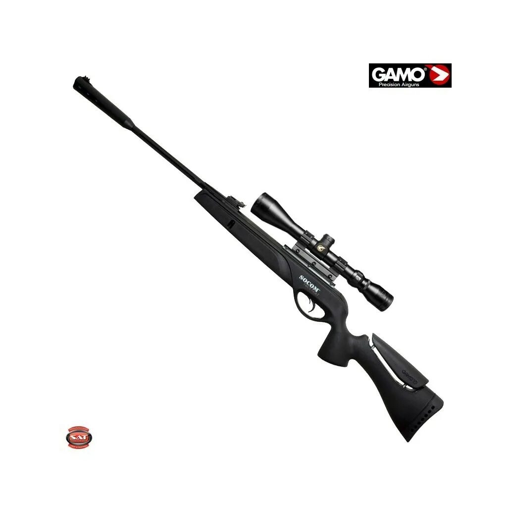 Мощные пневмо. Пневматическая винтовка Gamo. Винтовка пневм. Gamo SOCOM Tactical. SOCOM воздушка. Gamo SOCOM Storm.