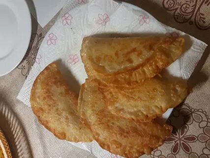 Заварное тесто для чебуреков без яиц