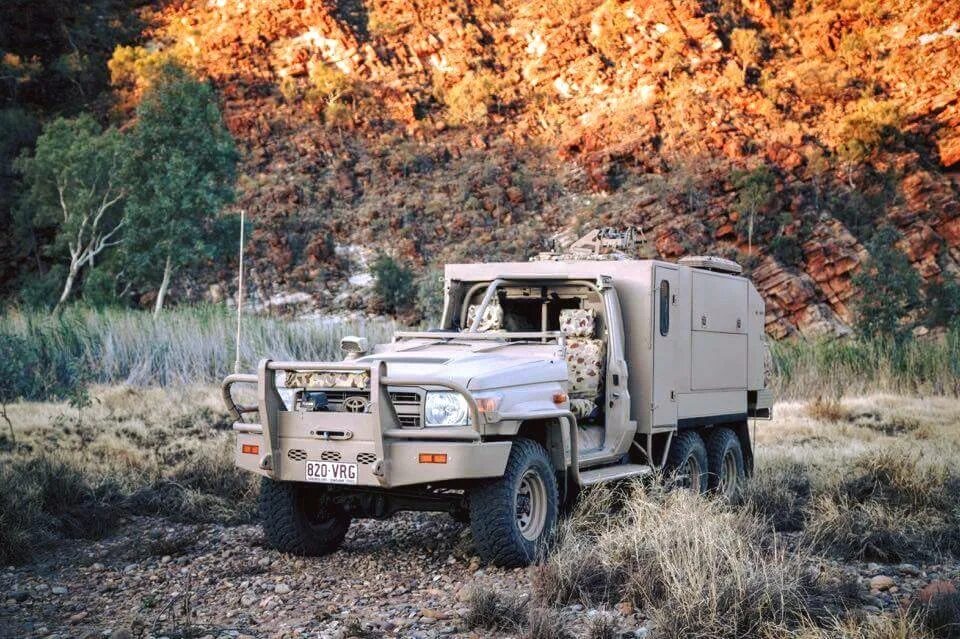 Vehicles 6. Nissan Patrol 6x6 Australia. Австралийский патрульный трехосник. Внедорожник 6*6. Long range Patrol vehicle.