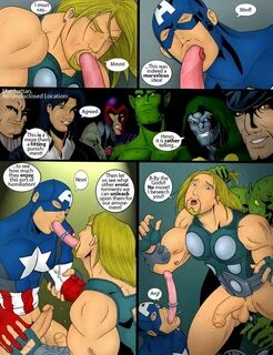 Slideshow avengers hentai comic.