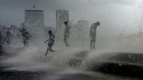 Heavy rain weather