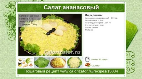 Курица с сыром калорийность