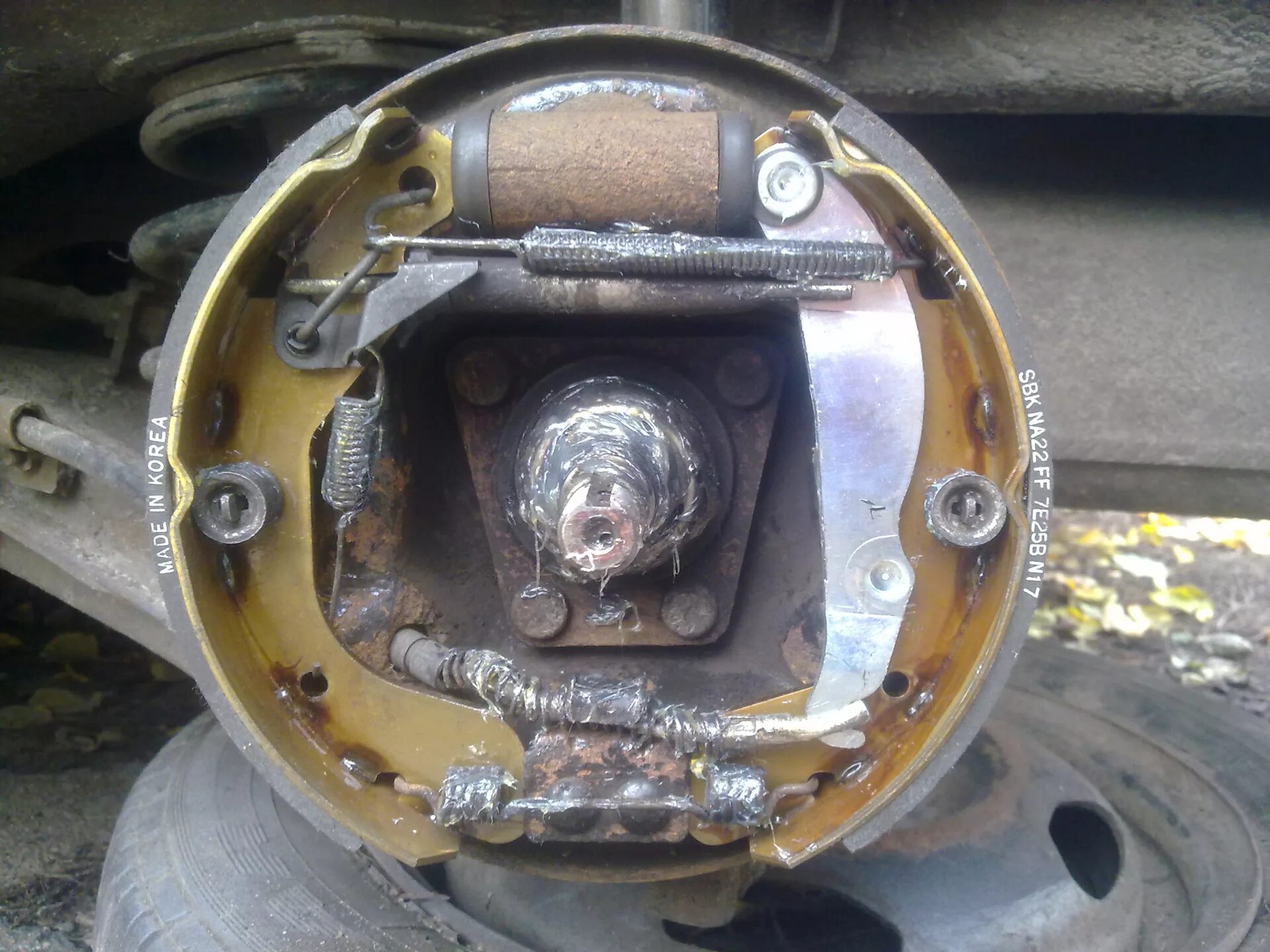Замена задних тормозных колодок шевроле авео т250 Локо Авто.ру
