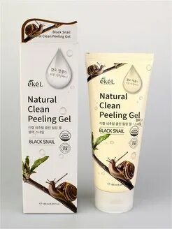Скатка для лица корейская с улиткой. Пилинг скатка улитка. Ekel natural clean peeling gel black snail, 180 мл. Пилинг скатка с фруктовыми кислотами. Ekel natural clean peeling gel black snail, 180 мл.