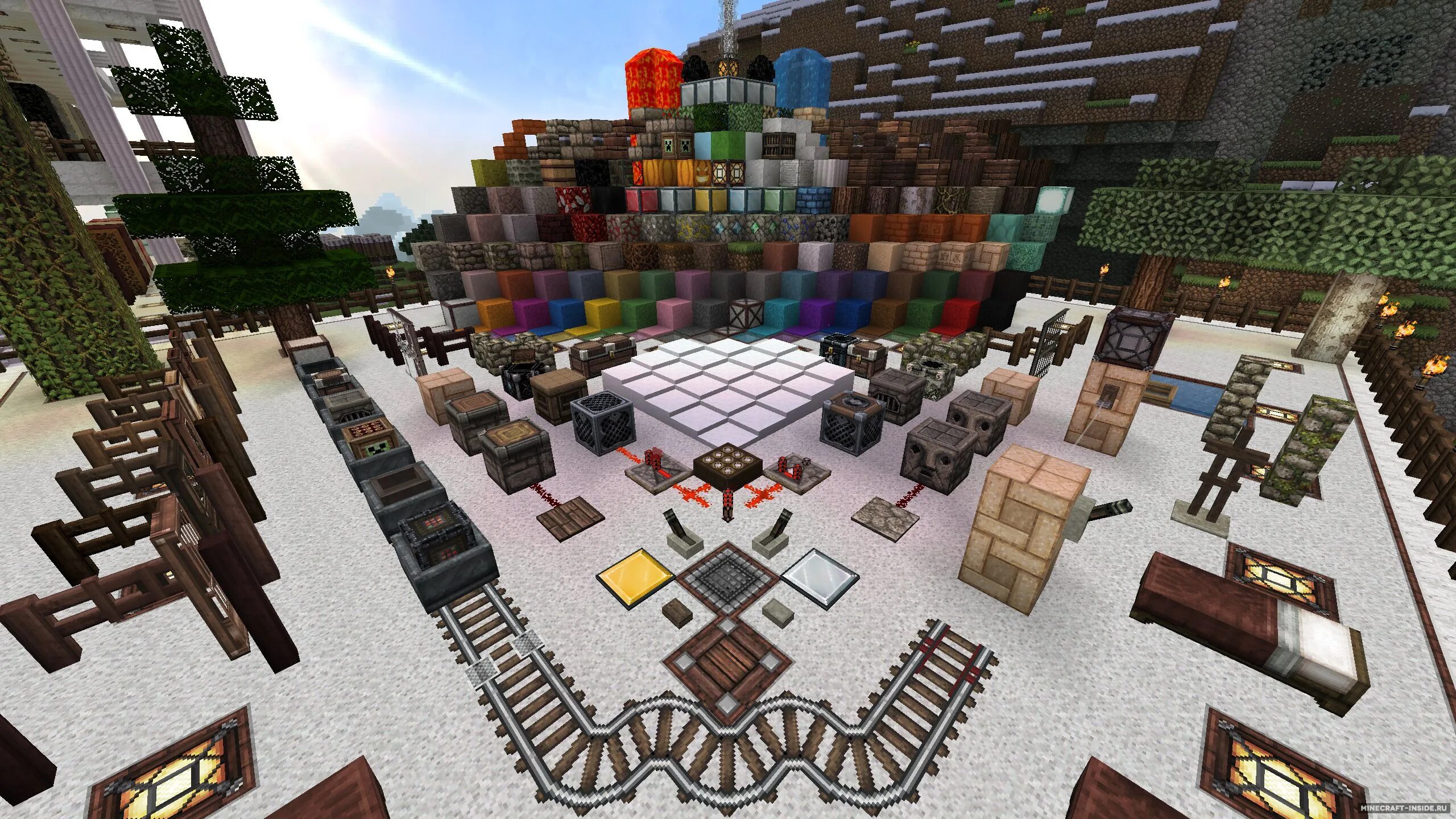 20. 5 постройки. 3. Миникрафт1. Версия майнкрафта 1.