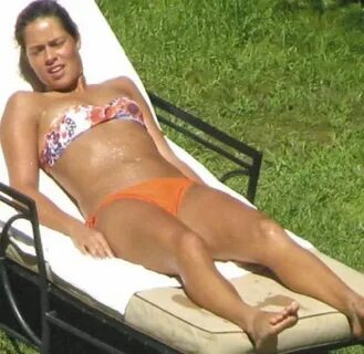 My sister sunbathing