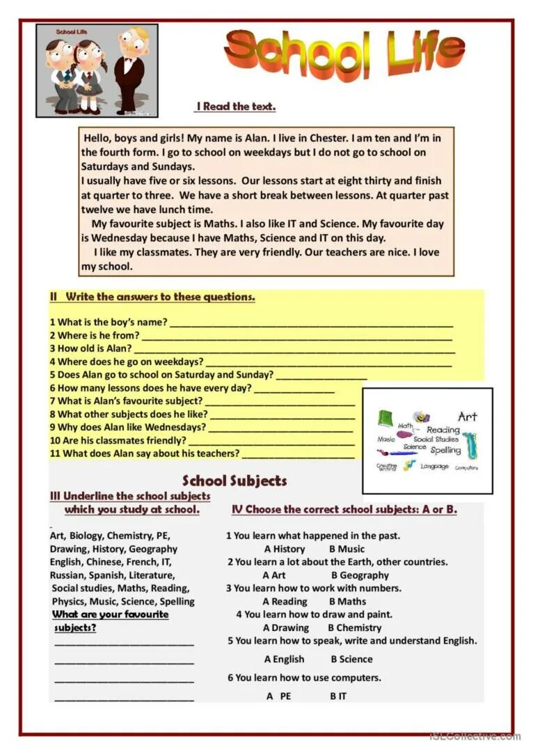Text 5 on reading