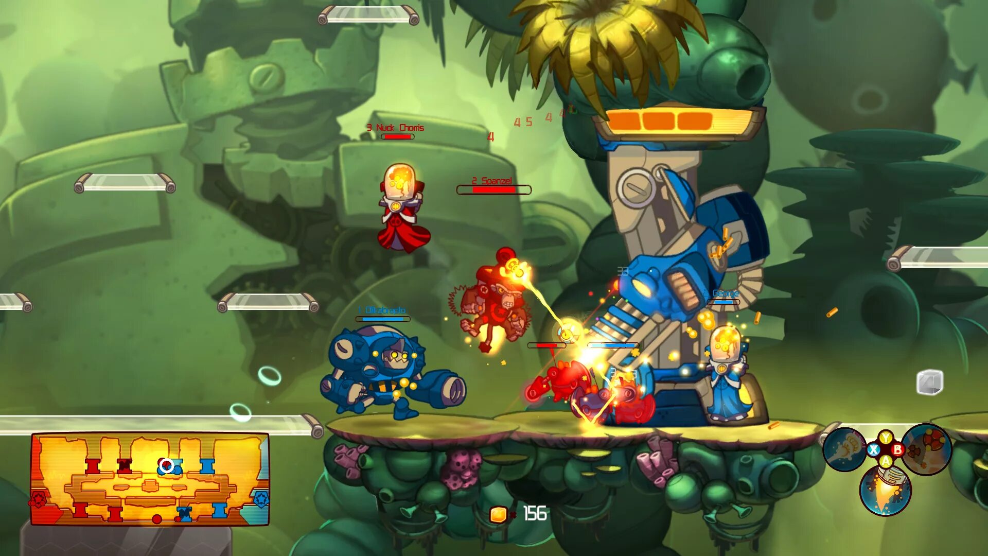 Игра она двоих. Awesomenauts ps3. 2д аркада. Игры на 2 Аркады. 2д аркада шутер.