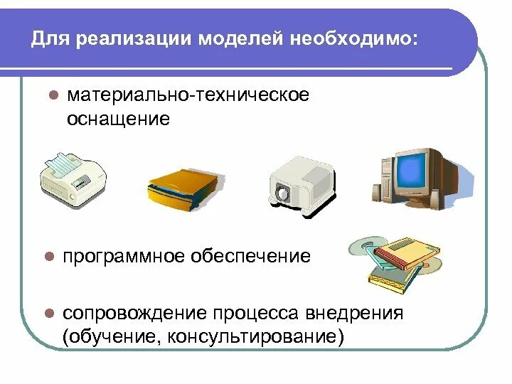 Компьютерная реализация. Примеры их реализации в компьютере. Какого типа используется для реализации компьютерных моделей. Материально-техническое оснащение это. Для чего необходимы модели