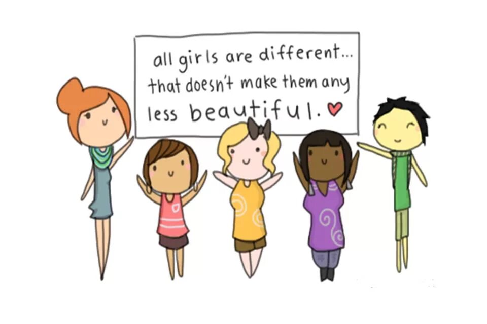 Девушка you are. All girls are. Are you a girl. Different is beautiful