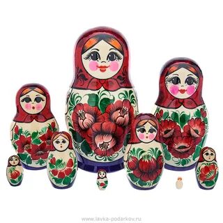 Семеновская матрешка описание