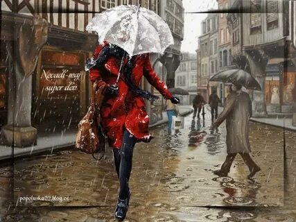 Книга двойной латте в дождливый день