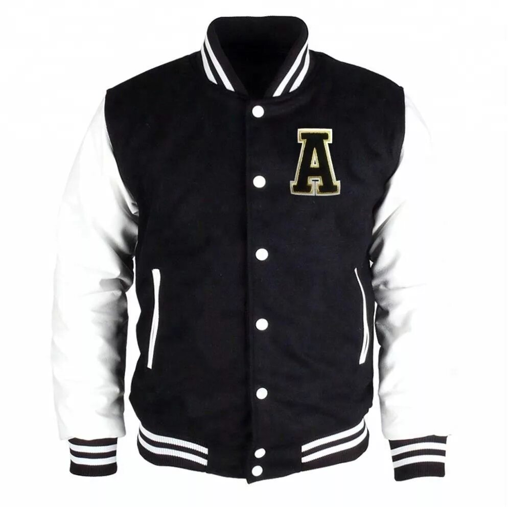 Черная кофта с белыми рукавами. Куртка Varsity Jacket. Куртка Varsity Jacket бейсбольная. Varsity Jacket Letterman куртка. Jacket куртка бейсбольная Varsity чёрный бомбер.