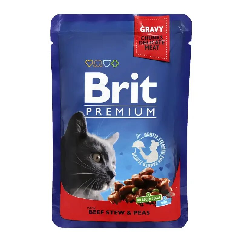 Корм для кошек Brit Premium беззерновой, с треской 100 г. Влажный корм Brit Premium для кошек говядина и горошек в соусе, 85 г. Брит премиум для кошек. Brit для котят влажный. Купить корм брит для кошек