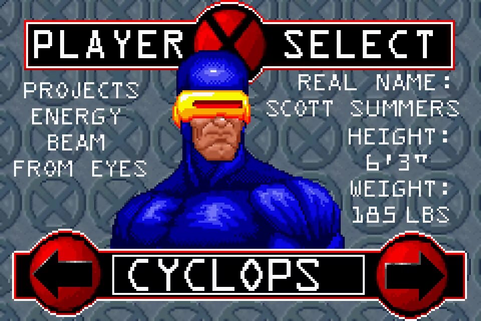 Selected player. GBA люди Икс. X-men Reign of Apocalypse GBA. Геймбой x-men Reign of Apocalypse. Люди Икс на геймбой.