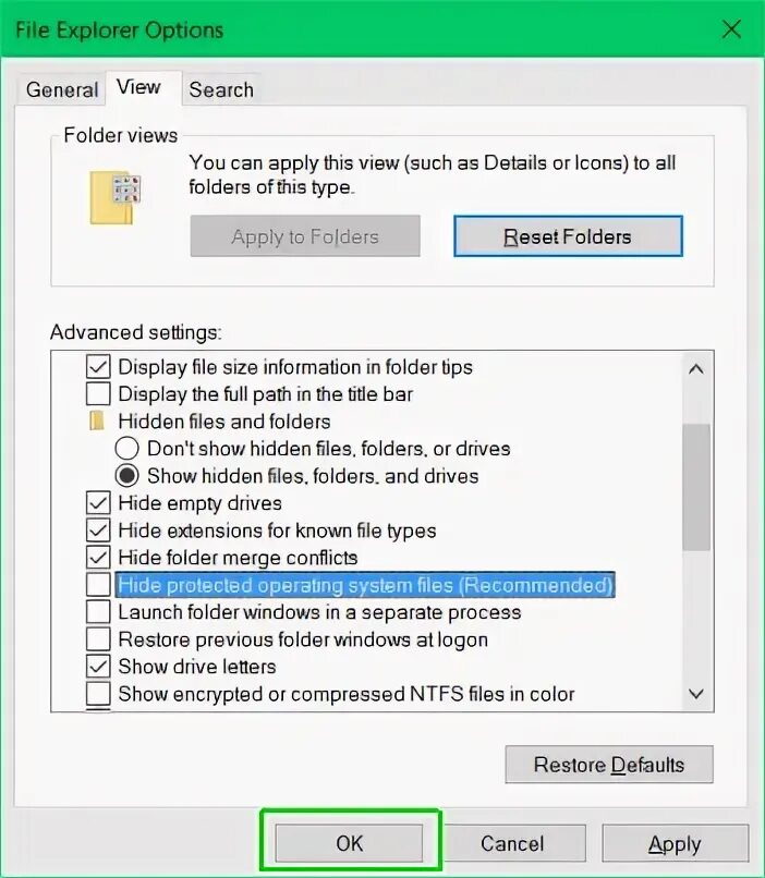Separate windows