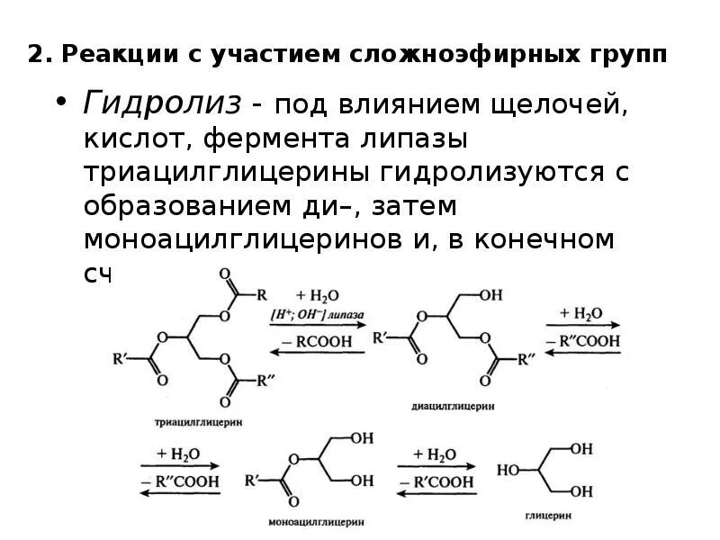 Гидролиз сложноэфирных групп. Кислотного гидролиза (гидроксиуксусной кислоты) механизм. Кислотный гидролиз кислот. Кислотный и ферментативный гидролиз. Гидролиз жиров ферменты