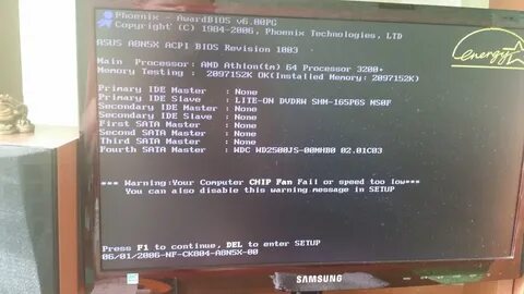Press f2 to enter setup