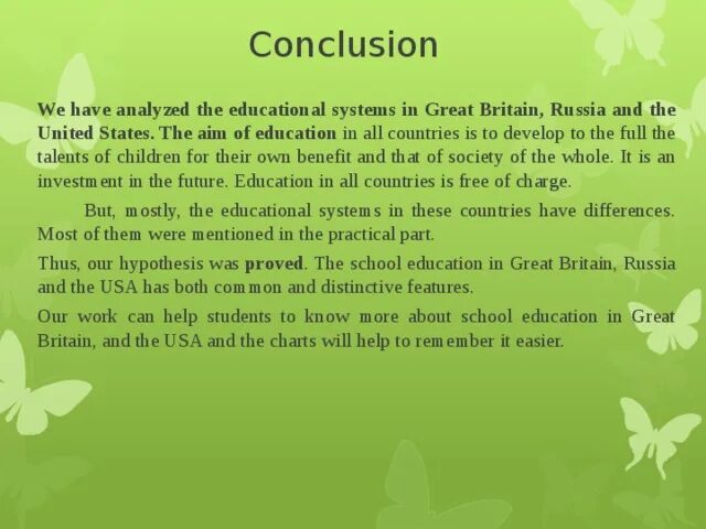 Education in Britain and the USA. System of Education in great Britain. Education in Britain and Russia. Education in great Britain and Russia.