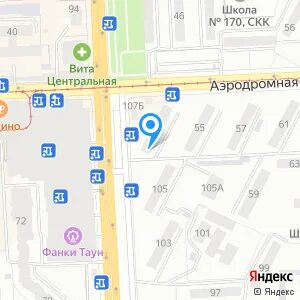 Карта авроры самара