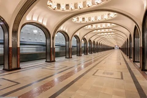 Маяковская метро открылась