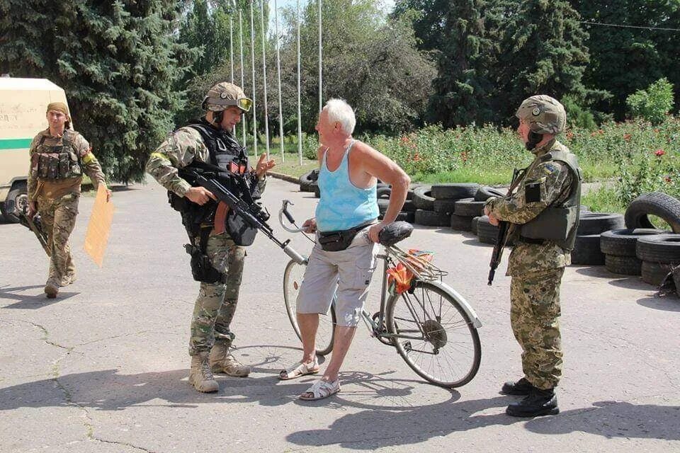 Обстановка в Славянске Донецкой области. Обстановка в славянске