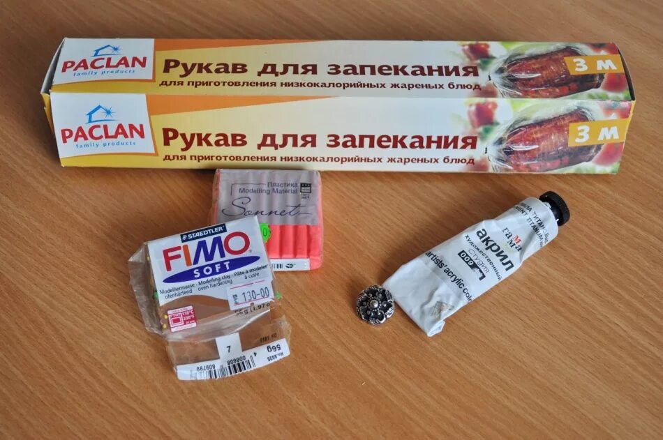 Сколько времени запекать полимерную глину