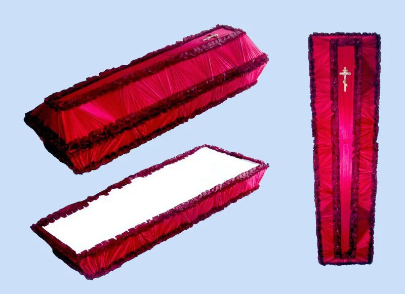 Семилуки ритуальные принадлежности. Гроб шелковый. гроб гладь. мусульманские ритуальные принадлежности.