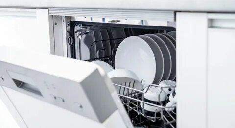 Автоматическое открытие посудомоечной машины