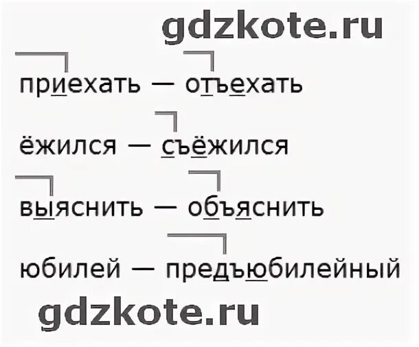 Спишите и выделите в словах все