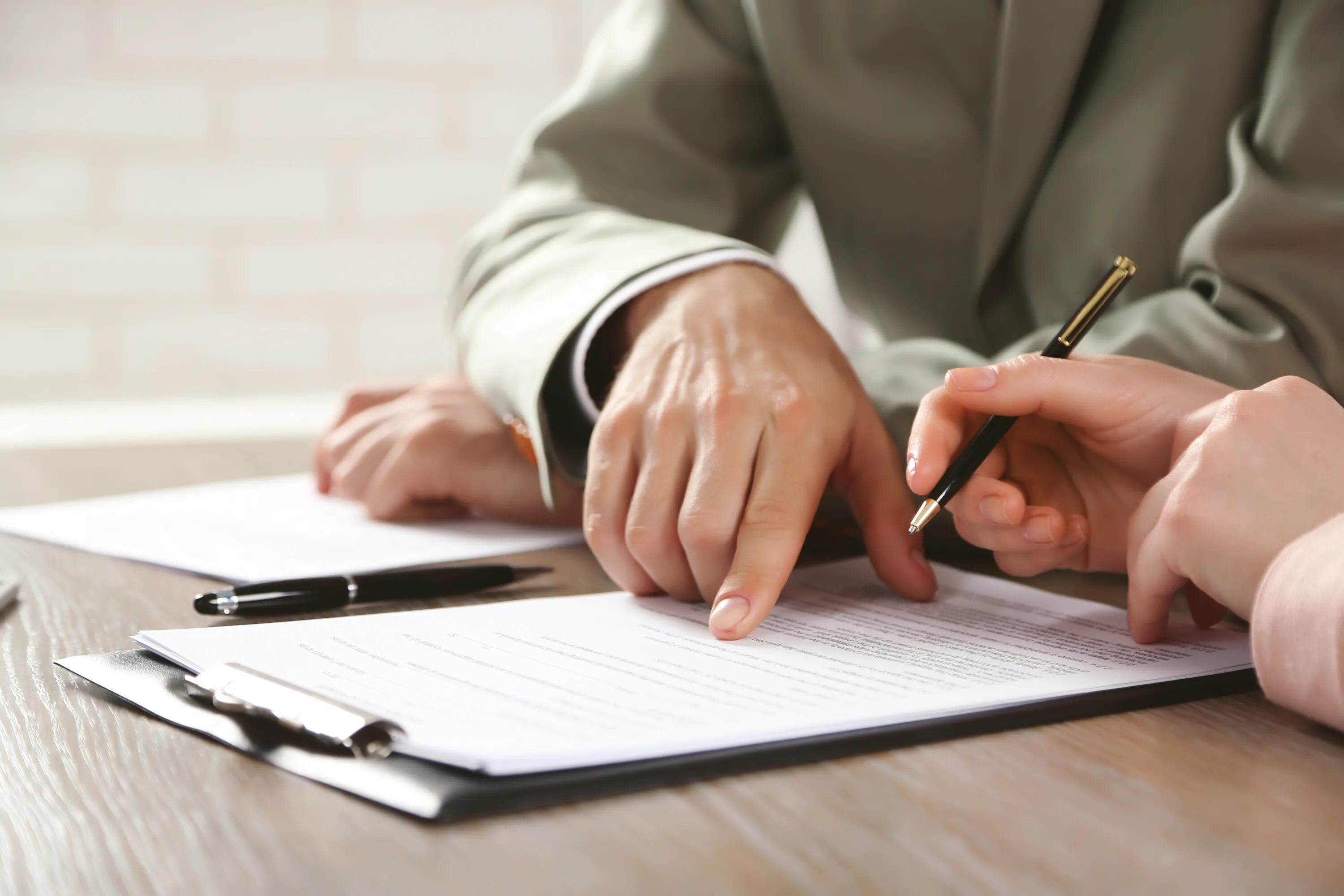 Sign the contract
