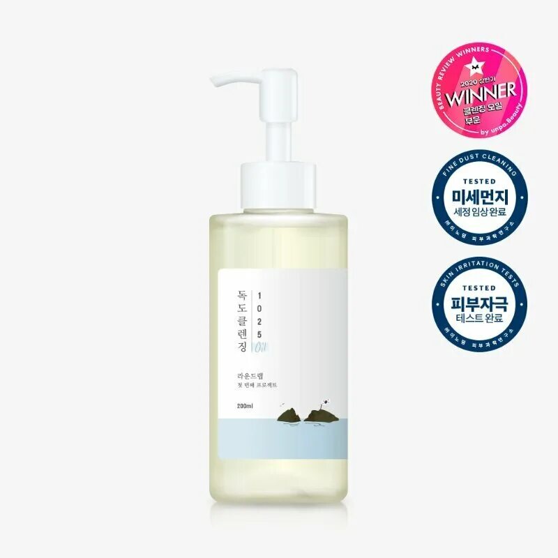 Гидрофильное очищающее масло Round Lab 1025 Dokdo Cleansing Oil. Round Lab - Cleansing Oil 200ml. Round Lab гидрофильное масло. 1025 Корейская косметика Round Lab. Round lab dokdo cleanse