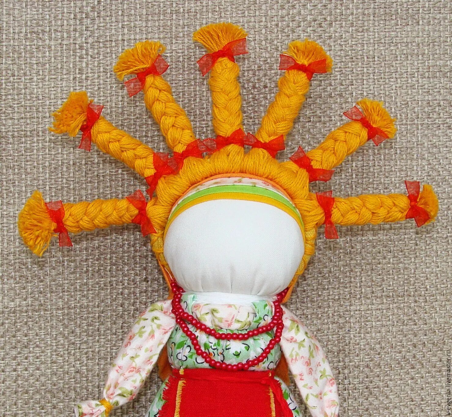 тряпичная кукла масленица. кукла мотанка на масленицу мк. кукла масленица из ткани.