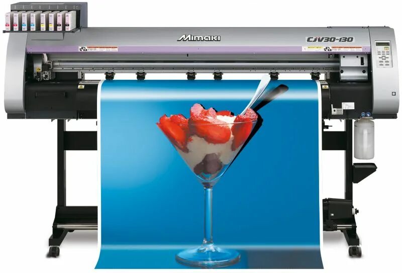 Печатный плоттер. Mimaki cjv30-100. печатный станок mimaki. широкоформатный принтер mimaki. плоттер mimaki cjv30-160.