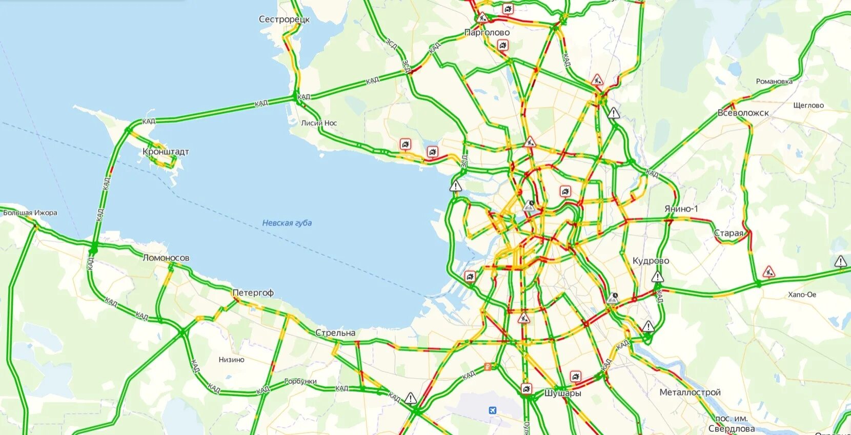 Пробки в реальном времени на дорогах спб. Пробка КАД. Пробки СПБ. Питер КАД пробка.