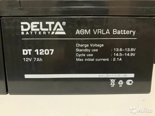 Delta dt 1207 свинцово кислотные аккумулятор. Delta battery dt 1207. delta dt 1207 (12v  7ah). аккумуляторная батарея 12v, 7ah dt 1207. аккумулятор delta 12v 7ah.