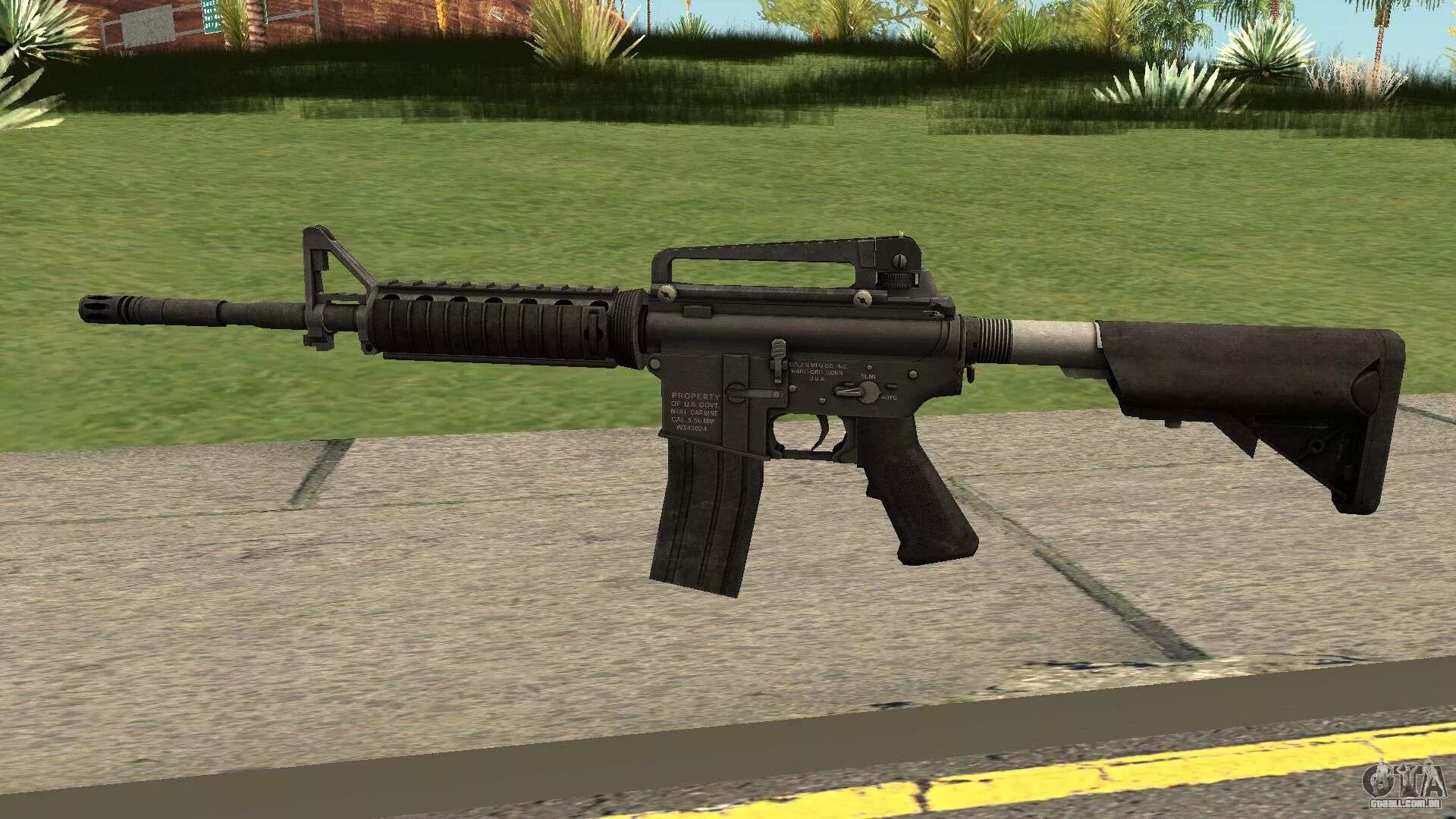 Оружия samp. М4 гта са. оружия m4 для gta sa. gta san andreas m16a1. m4 gta 5 weapon.