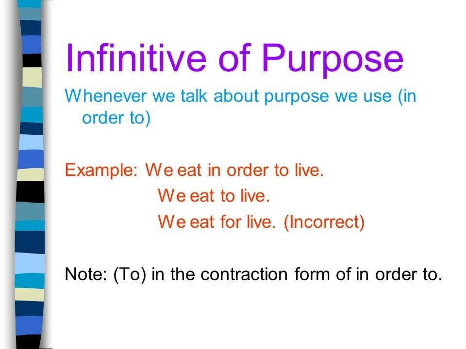 Infinitive of purpose. Infinitive for purpose. Infinitive of purpose упражнения. Infinitive of purpose Infinitive of purpose. Verb infinitive exercises