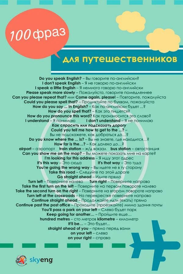 Фразы на английском. Фразы на английском для туристов. Разговорные фразы на английском. Фразы для путешественников на английском.